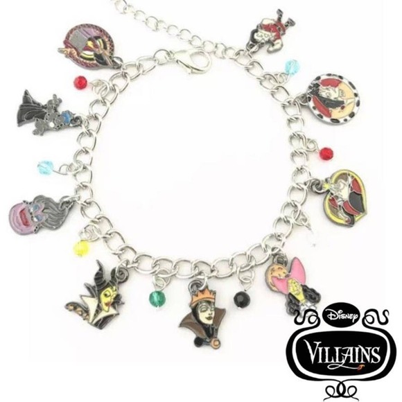 Deja Vu Kreations Jewelry - Disney Villains Charm Bracelet